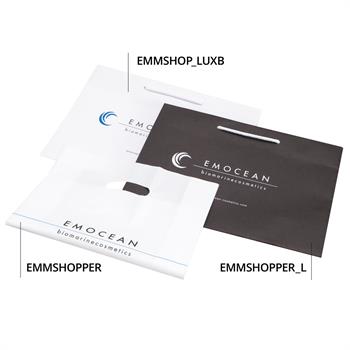 MARKETING EMOCEAN - SHOPPER BORSINA LUXURY BIANCA IN CARTA