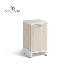 ET-NO 45 CABINET WHITE WALNUST V22