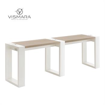 TAVOLO LIVING DOPPIO ROVERE NATURALE V52