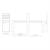 DOUBLE TABLE LIVING WITH LED AND HOLE MATT WHITE V00