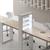 DOPPELTISCH LIVING MIT LED UND LOCH NATUREICHE V52