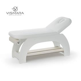 MADE BEAUTY BED WHITE WALNUT V22