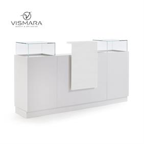 RECEPTION DESK LIGHT 2 MATTE WHITE V00