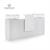 RECEPTION DESK LIGHT 2 MATTE WHITE V00