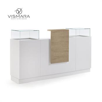 RECEPTION DESK LIGHT 2 NATURAL OAK V52