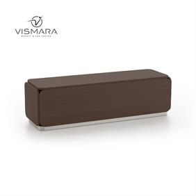 NAT BENCH DARK WALNUT V25