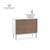 CREO 900 H2O KABINETT CANALETTO WALNUSS V24
