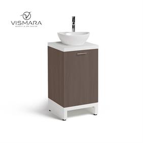 ET-NO H2O CABINET DARK WALNUT V25