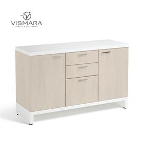 ET-NO 1350 CABINET WHITE WALNUT V22