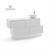 MOBILE SWING CON LAVABO BIANCO OPACO V00