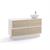 MOBILE SWING CON LAVABO NOCE BIANCO V22