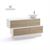 MOBILE SWING CON LAVABO ROVERE NATURALI V52