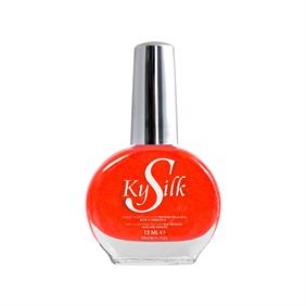 KYSILK NEON CHERRY NAIL POLISH