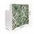 THEA RECEPTION GREEN MARBLE EFFECT FRONT PANEL WITH DRAWER