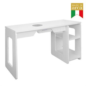 KIRA MANICURE TABLE WITH HOLE WHITE