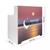 THEA RECEPTION DESK WITH CUSTOMIZED PRINT FRONT PANEL WITH DRAWER