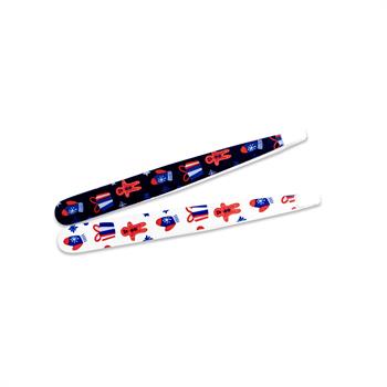 CHRISTMAS GRIPPING TIP TWEEZERS 9.5CM
