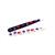 CHRISTMAS GRIPPING TIP TWEEZERS 9.5CM