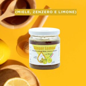 Tisana Ginger Lemon - azione digestiva (vaso 250gr) - curaebenessere.it
